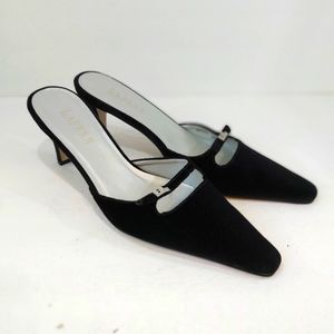 LAUREN RALPH LAUREN | Women's Matilda Velvet Mules Black Size 9.5 B